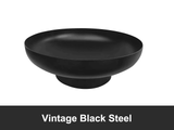 Fire Pit 70*26 cm steel black