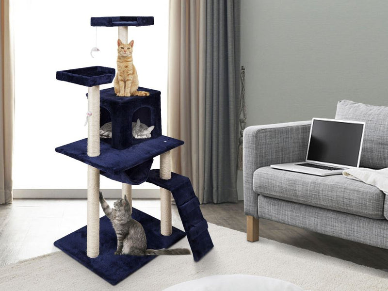 Cat Tree Blue - 150 cm