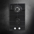 DS NA Devanti Gas Cooktop 30cm 2 Burner Built-in Stove Glass Cook Top NG LPG
