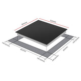 DS NA Devanti Induction Cooktop 60cm Electric Cooker