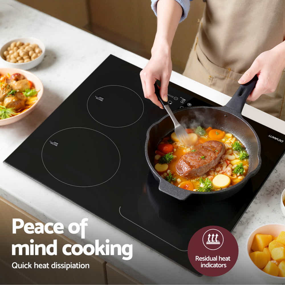 DS NA Devanti Induction Cooktop 60cm Electric Cooker