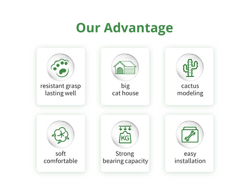 Cat Tree Cactus - 95cm