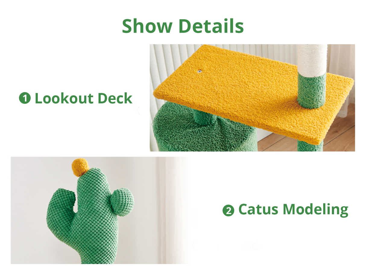 Cat Tree Cactus - 115cm