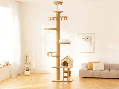 DS Wooden Cat Tree - 250–280 cm