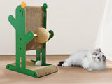 Cat Scratching Post Green