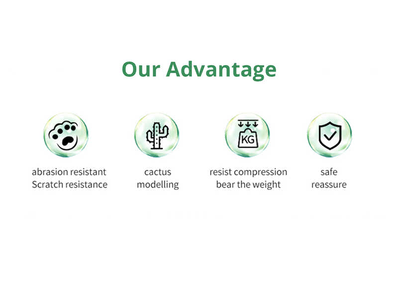 Cat Scratching Post - Green