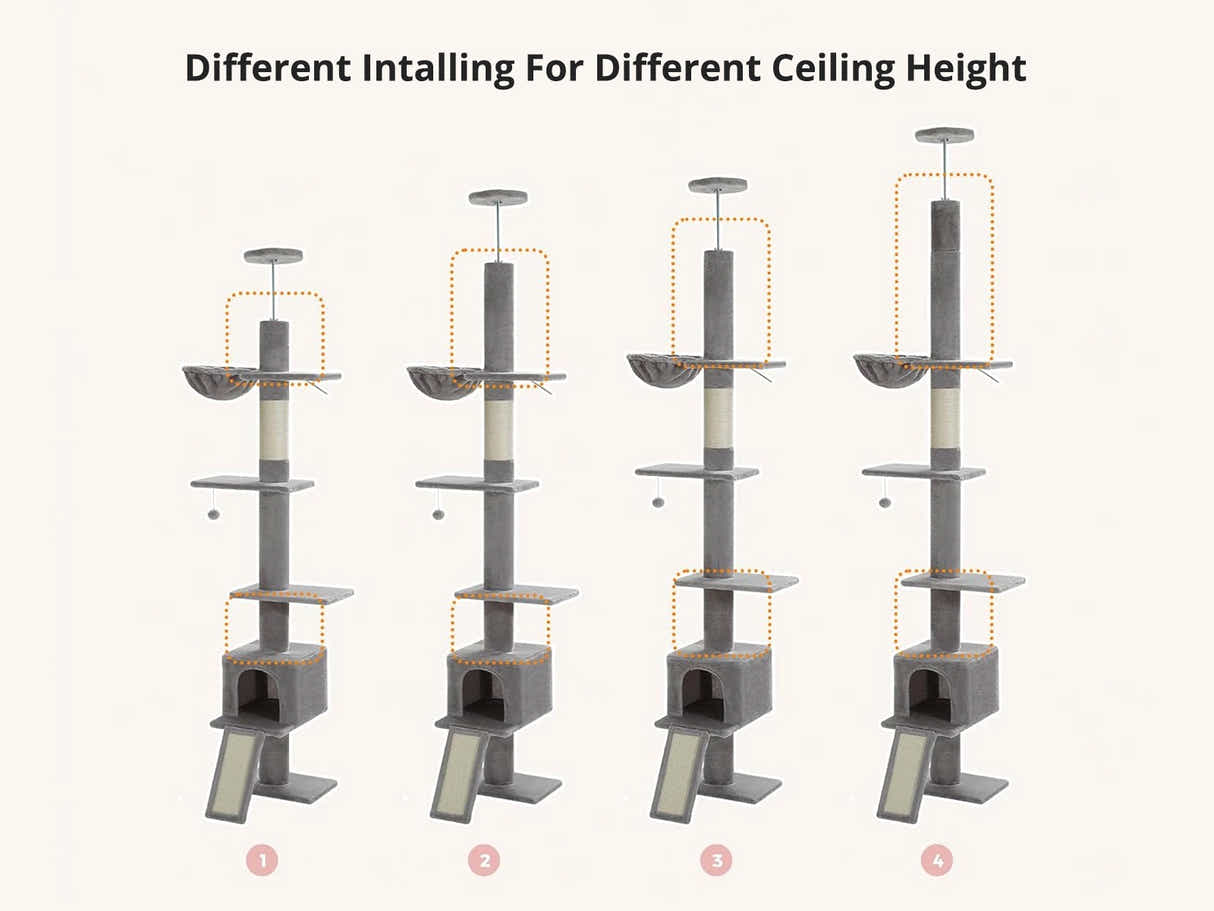 Cat Tree 210-274CM