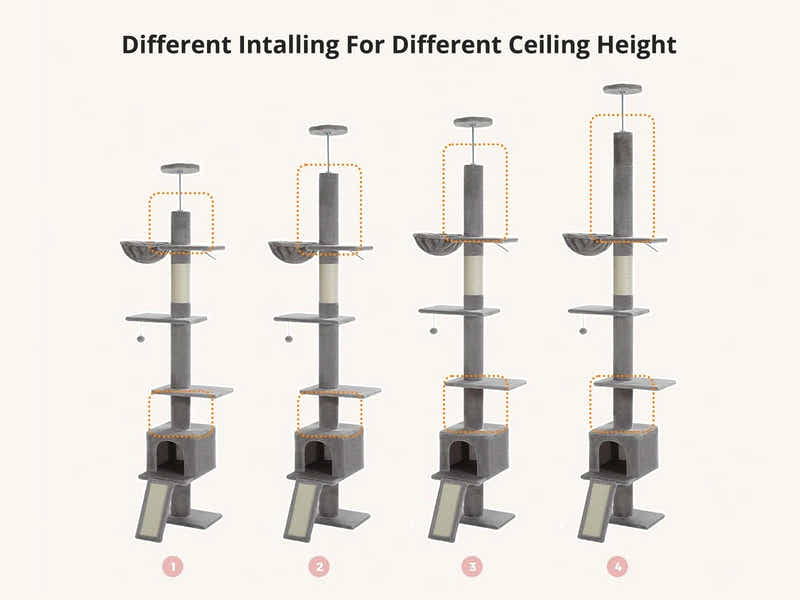 DS Cat Tree 250-280CM