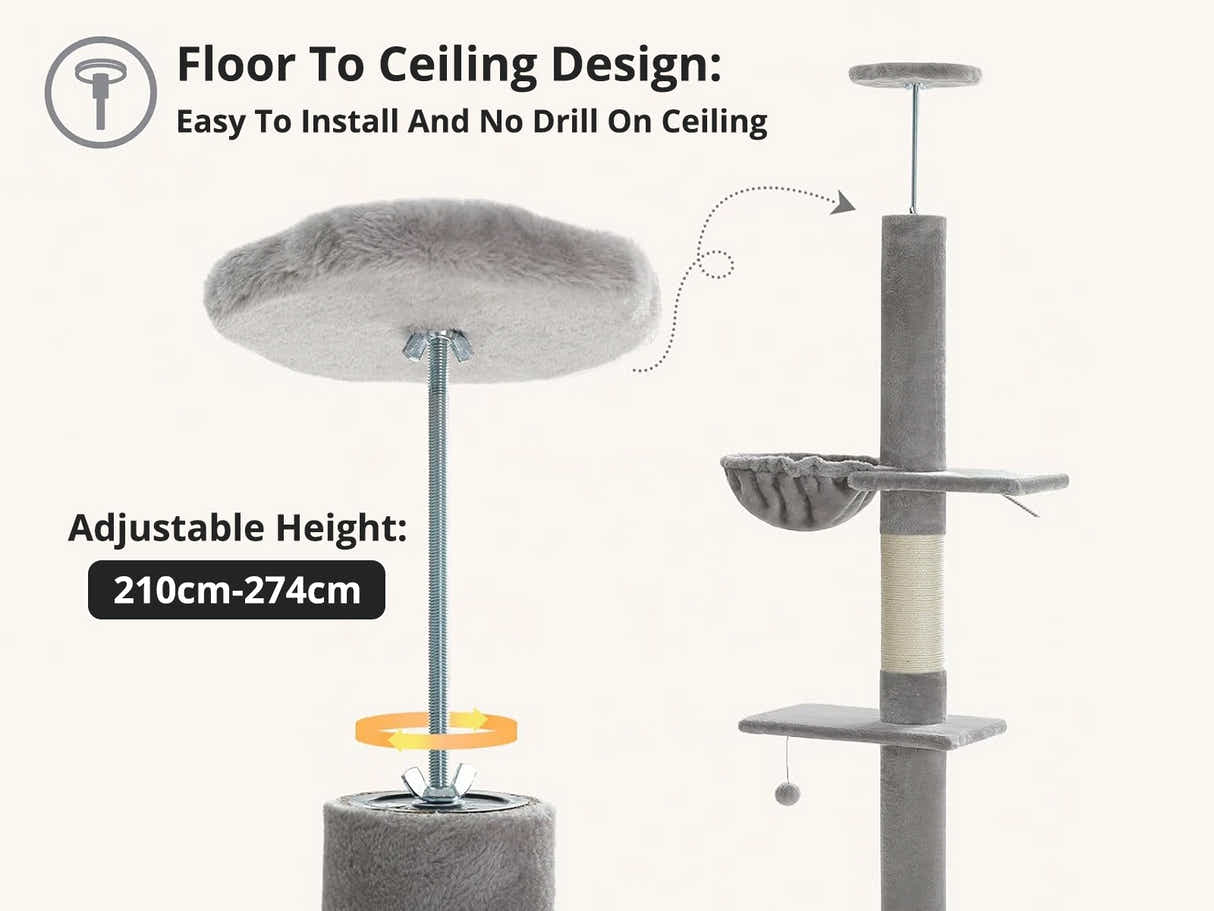 Cat Tree 210-274CM