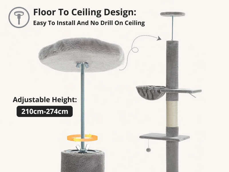 DS Cat Tree 250-280CM