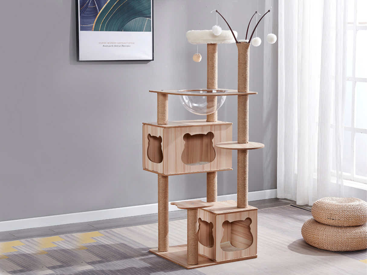 Cat Tree Wooden 1.5m