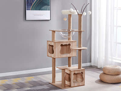 DS Cat Tree Wooden - 150 cm