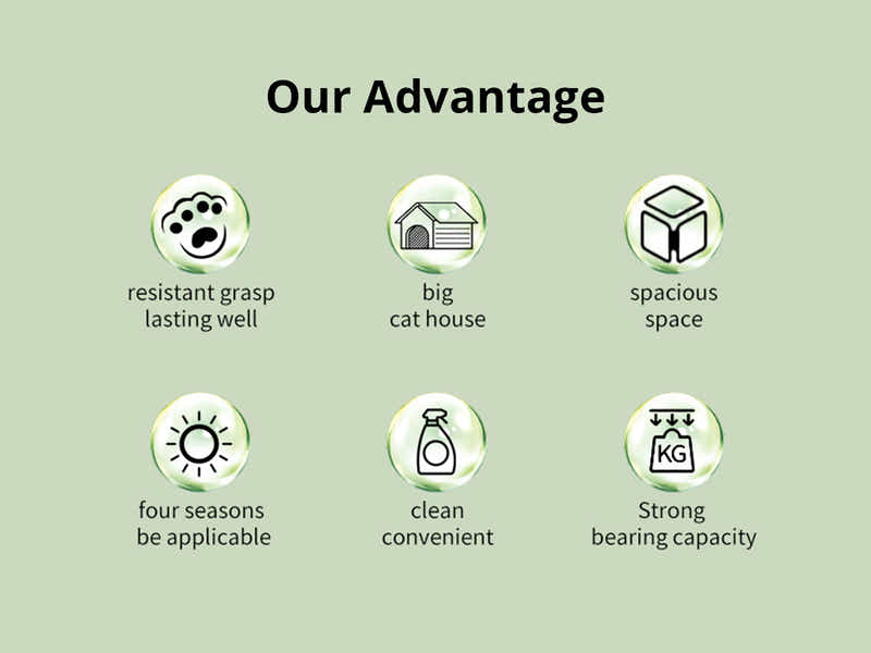 DS Cat Tree Wooden 1.5m