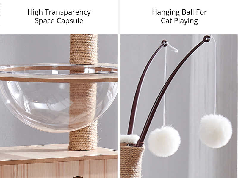 DS Cat Tree Wooden 1.5m