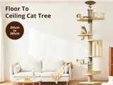 Cat Tree Floor To Ceiling 2.65m