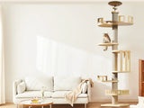 Cat Tree Floor To Ceiling 2.65m