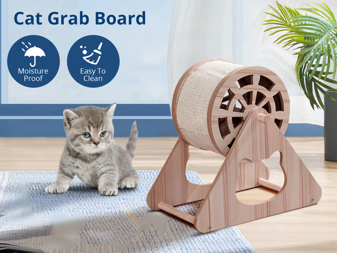 Cat Scratching Wheel