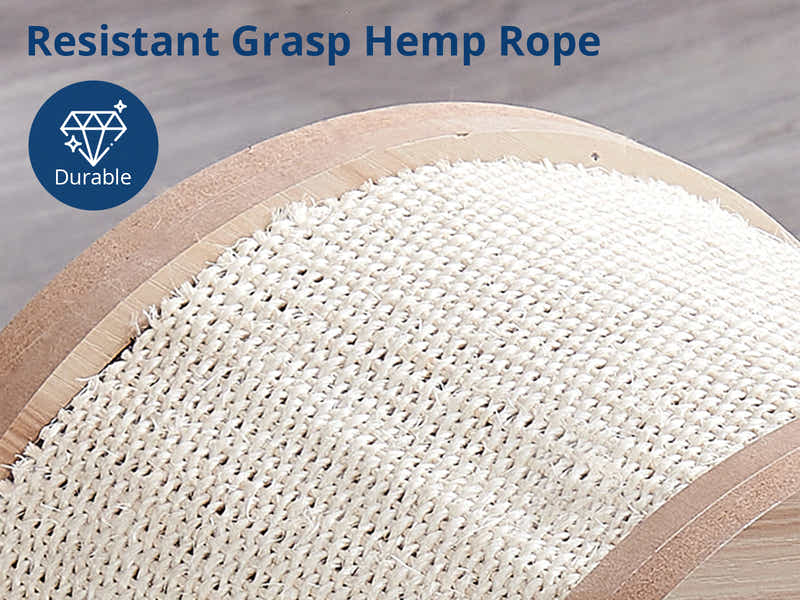 Wooden Cat Scratching Wheel