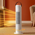 DS NA Devanti 2000W Ceramic Tower Heater Space Heaters Oscillating Indoor White