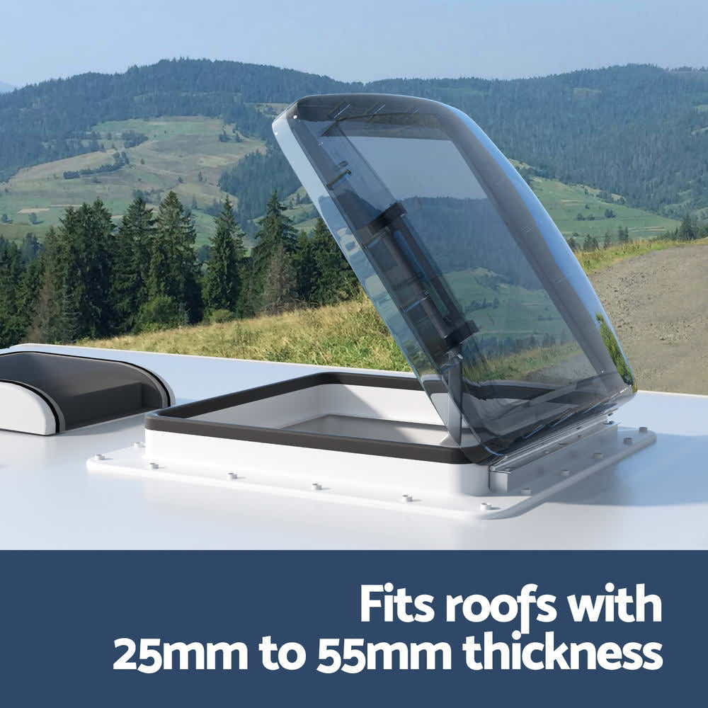 Caravan Roof Vent Air Exhaust Hatch RV Motorhome Camper White