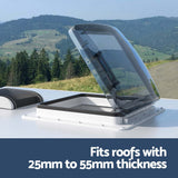 Caravan Roof Vent Air Exhaust Hatch RV Motorhome Camper White