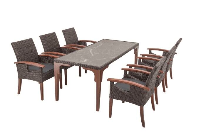 Cannes Outdoor Dining Chair Aluminium frame