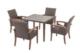 Cannes Outdoor Dining Chair Aluminium frame