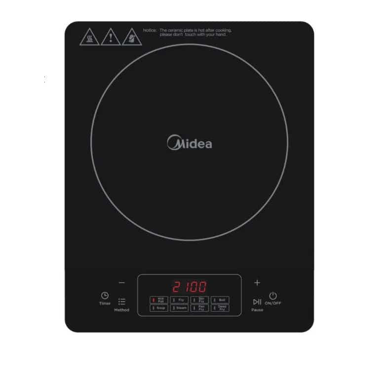 Midea 2100W 1-Zone Portable Induction Cooktop