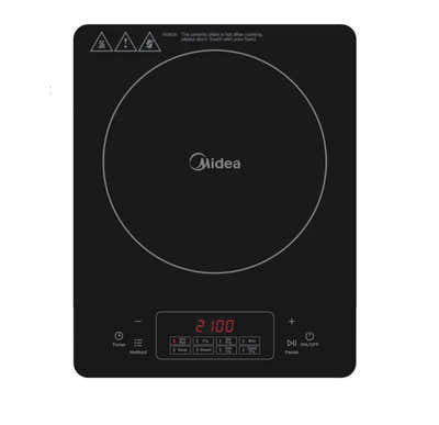 Box of 4 Midea 2100W 1-Zone Portable Induction Cooktop MIC210T0AGK