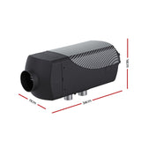 Diesel Air Heater 12-24V 2KW Remote Control for Car Bus RV Black