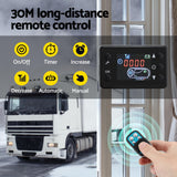 Diesel Air Heater 12-24V 2KW Remote Control for Car Bus RV Black