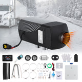 Diesel Air Heater 12-24V 2KW Remote Control for Car Bus RV Black