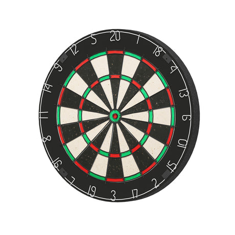 DS NA 18" Dartboard Dart Board with Steel Darts Competition Party Game