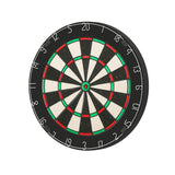 DS NA 18" Dartboard Dart Board with Steel Darts Competition Party Game