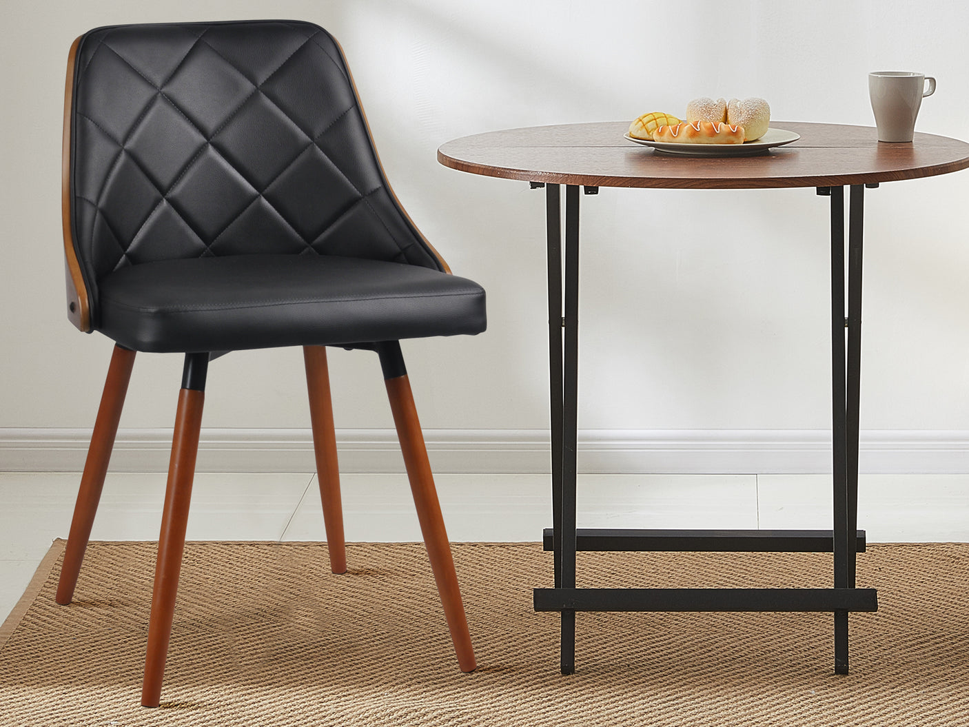 Dining Chair Bentwood Black