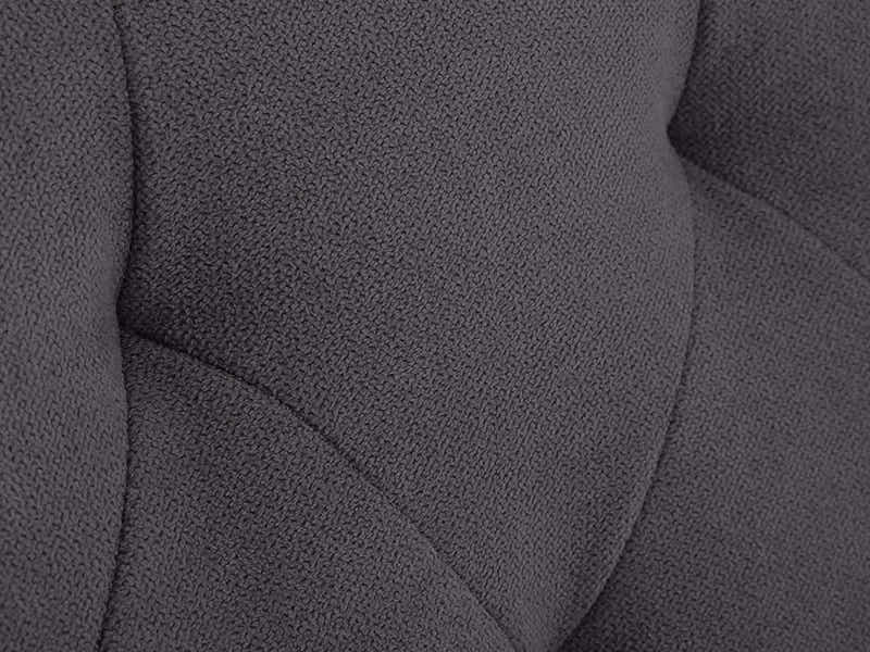 Grey Fabric Dining Chair with Wood Legs - Set of 2