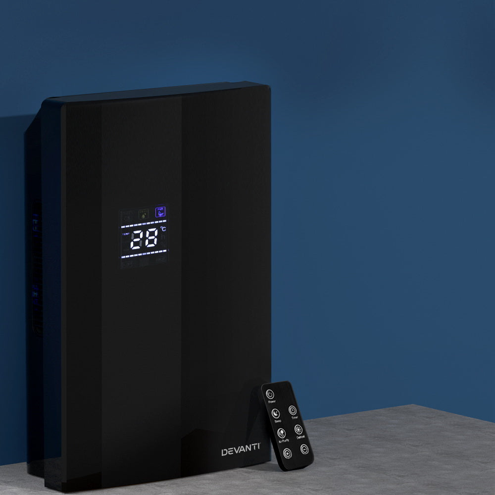 DS NA Devanti 2L Dehumidifier Air Purify Black
