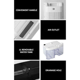 DS NA Devanti 2L Dehumidifier Air Purifier White