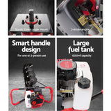 DS NA Giantz 80CC Petrol Post Hole Digger Drill Borer Fence Extension Auger Bit