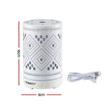 DS NA Devanti Ultrasonic Aroma Diffuser Aromatherapy 100ml LED Lights