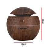 DS NA Devanti Aroma Diffuser Aromatherapy Dark Wood 130ml