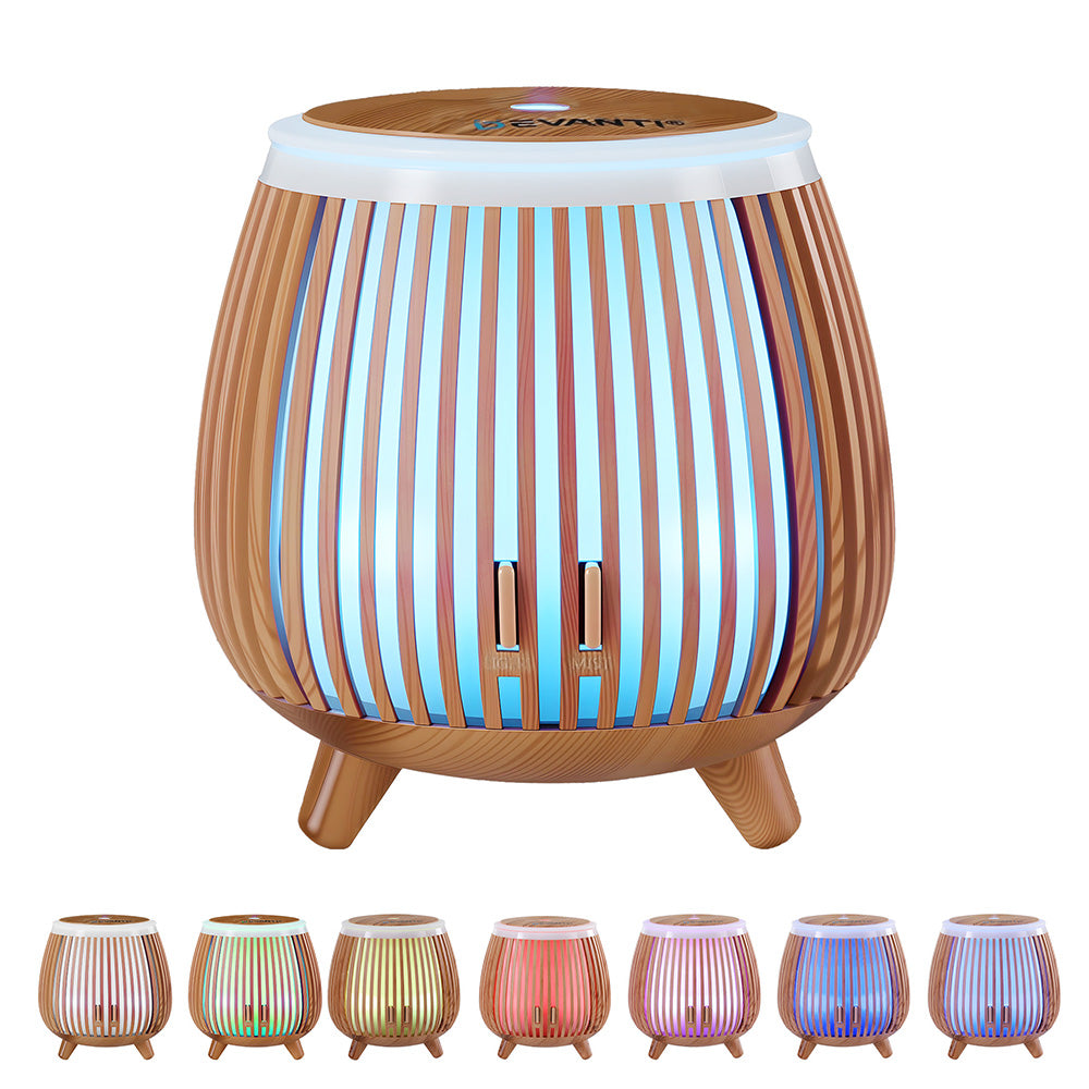 DS NA Devanti Ultrasonic Aroma Diffuser Aromatherapy 140ml LED Lights ...