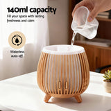 DS NA Devanti Ultrasonic Aroma Diffuser Aromatherapy 140ml LED Lights