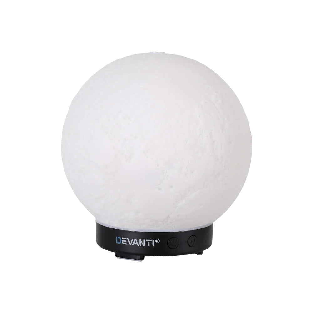 DS NA Devanti Ultrasonic Aroma Diffuser Aromatherapy Moon Lamp 100ml
