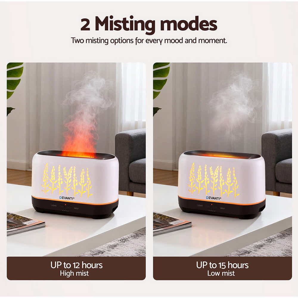 DS NA Devanti Aroma Diffuser Aromatherapy Flame 200ml