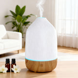 DS NA Devanti Ultrasonic Aroma Diffuser Aromatherapy 100ml LED Lights Auto