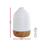 DS NA Devanti Ultrasonic Aroma Diffuser Aromatherapy 100ml LED Lights Auto