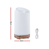 DS NA Devanti Ultrasonic Aroma Diffuser Aromatherapy 200ml LED Lights