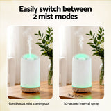 DS NA Devanti Ultrasonic Aroma Diffuser Aromatherapy 200ml LED Lights