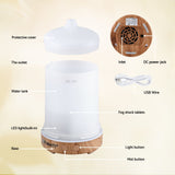 DS NA Devanti Ultrasonic Aroma Diffuser Aromatherapy 200ml LED Lights
